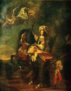 unknow artist Allegorical painting of Maria Cristina of France oil painting reproduction